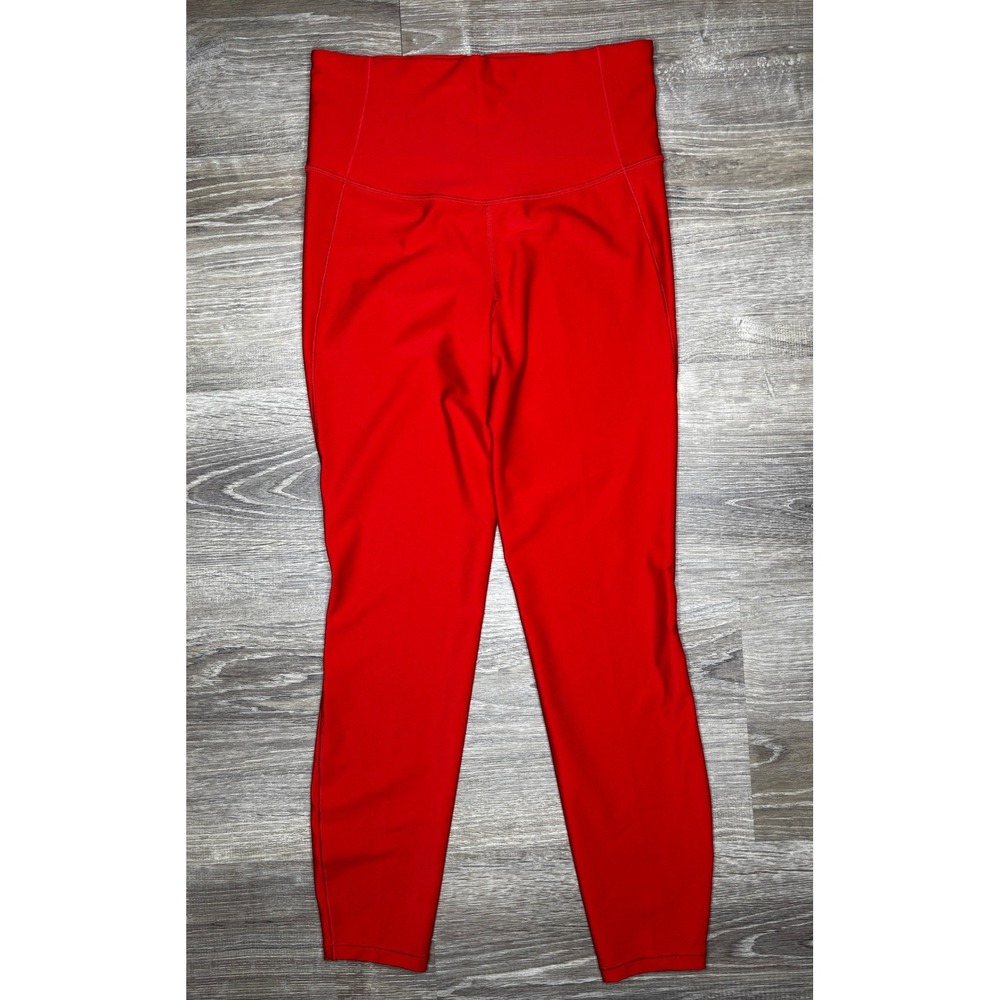 All‎ in Motion Effortless Support High Rise 7/8 Leggings Red Womens Small